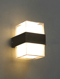 코델 LED 2등 벽등 9W (A형, B형) (흑색/백색)