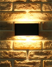 우노 LED 벽등 4W (블랙/ 화이트/ 라이트그레이)