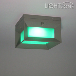 NL-LED 미니 방수 직부(LED녹색/몸체 진회색)